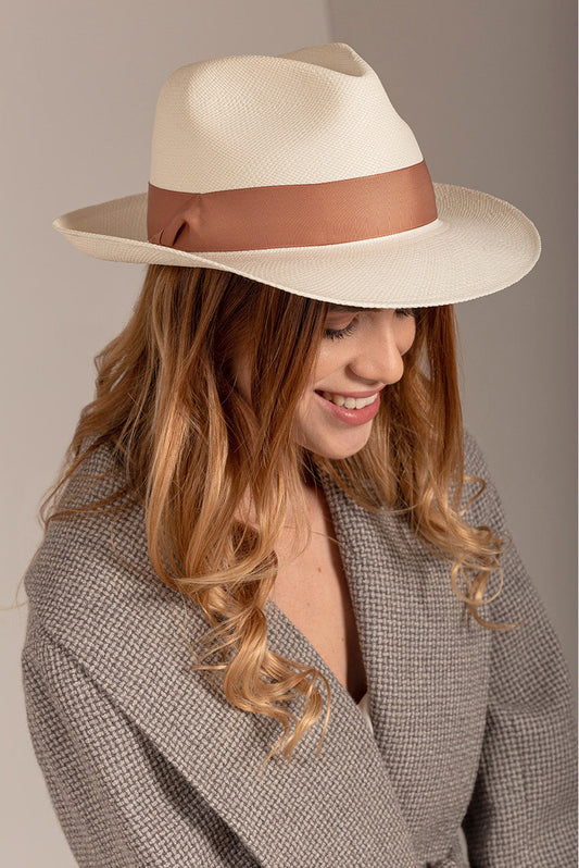 Sombrero Ana Toquilla Color Blanco