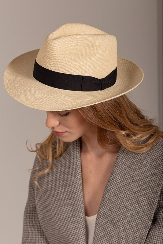 Sombrero Panamá Clásico Toquilla Color Natural