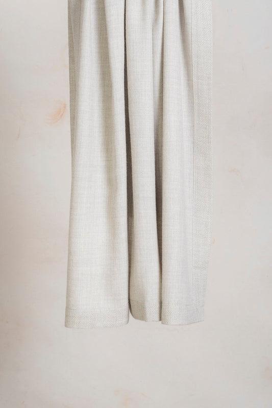 Manta Romain Baby Alpaca Color Gris Claro