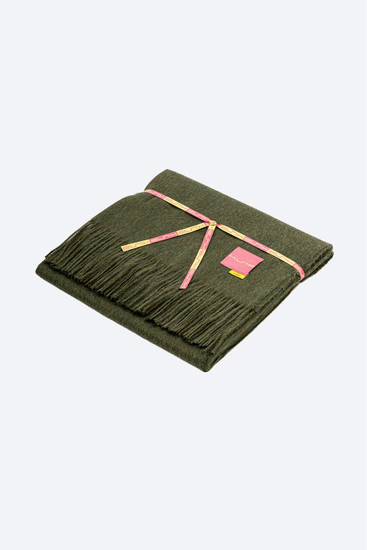 Manta Jet Baby Alpaca Color Verde