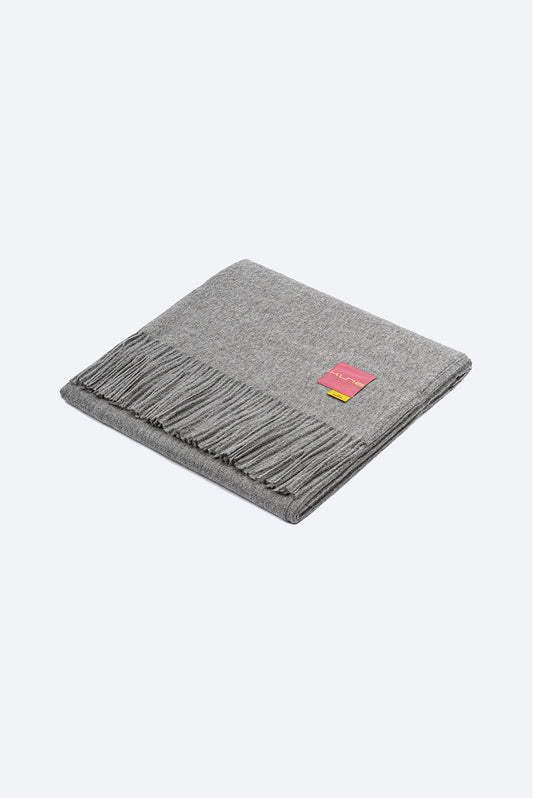 Manta Jet Baby Alpaca Color Gris