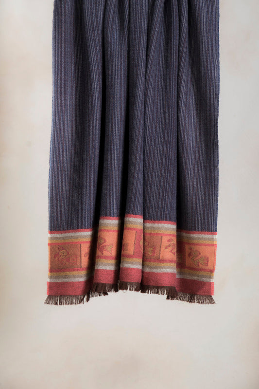 Chancay - 15 Mantas Baby Alpaca Color Azul