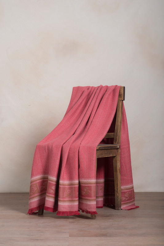 Chancay - 15 Mantas Baby Alpaca Color Rosa