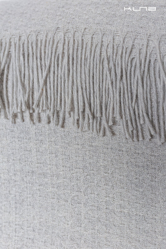 Vitor Manta Baby Alpaca Color Gris Claro