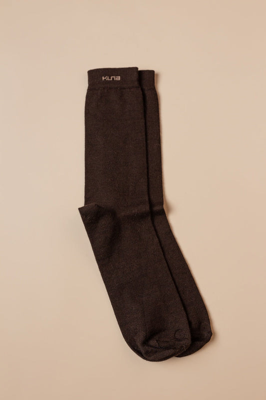Reto Calcetines Baby Alpaca Color Chocolate
