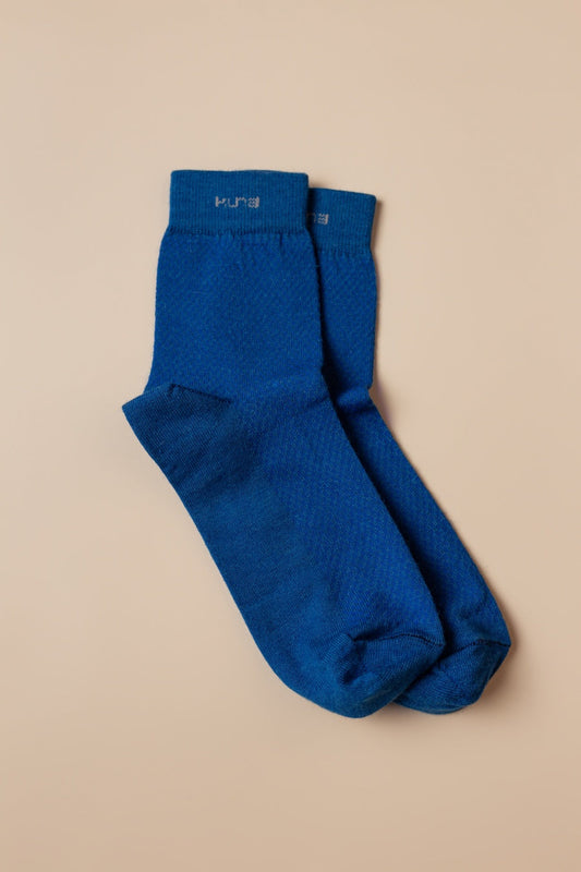 Calcetines Ruso Baby Alpaca Color Azul Claro