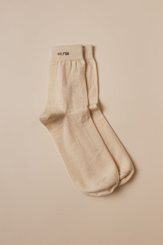 Calcetines Rigolo Baby Alpaca Color Crudo