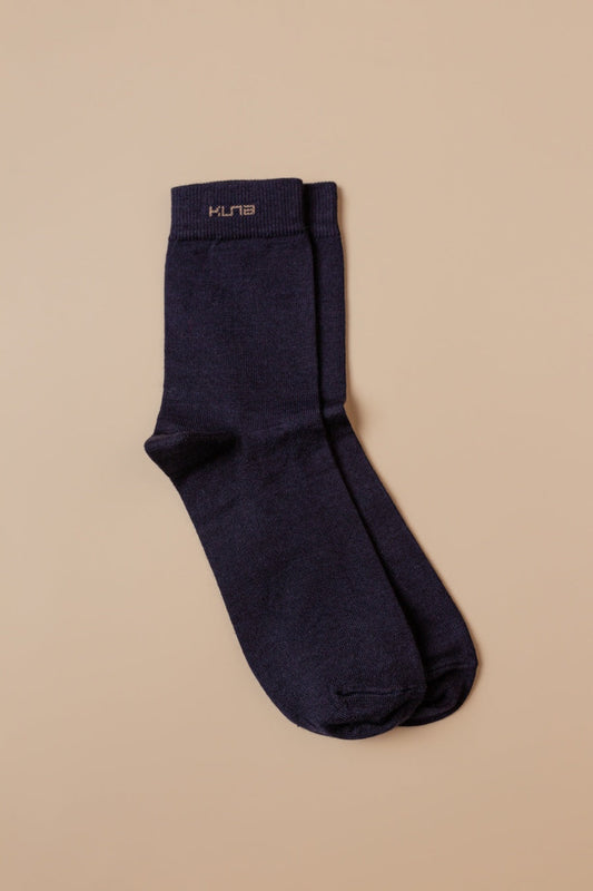 Calcetines Rigolo Baby Alpaca Color Azul Marino