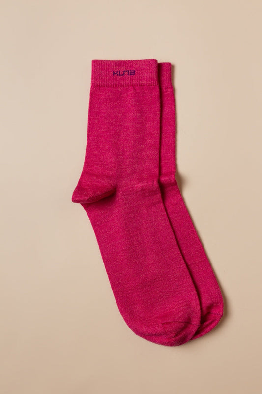 Calcetines Rigolo Baby Alpaca Color Rosa