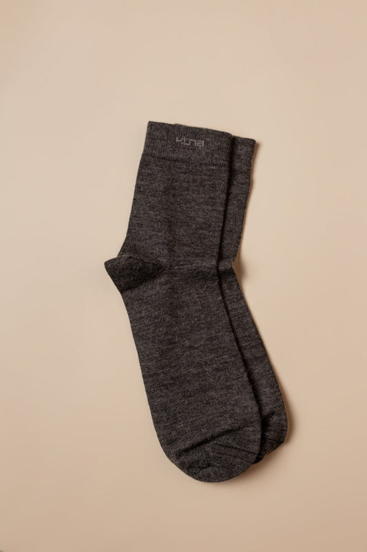 Calcetines Rigolo Baby Alpaca Color Gris Medio