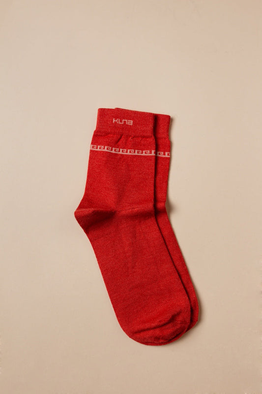 Calcetines Route Baby Alpaca Color Naranja