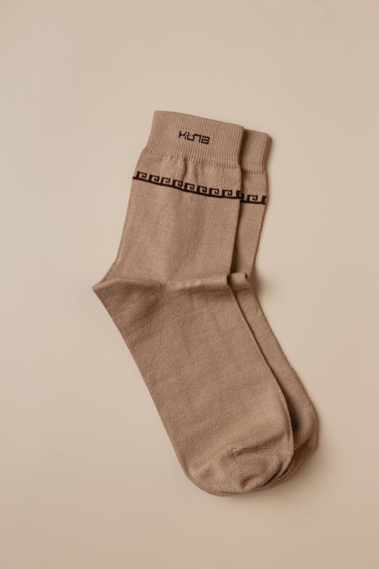 Calcetines Route Baby Alpaca Color Beige