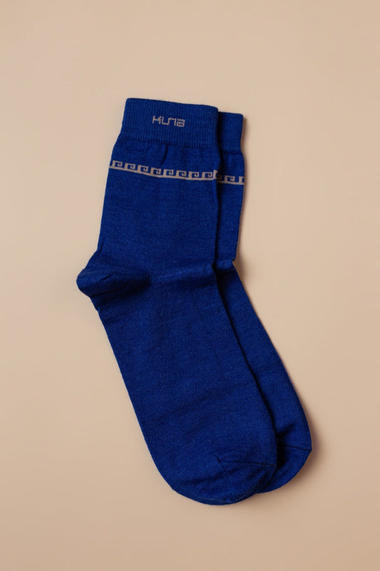 Calcetines Route Baby Alpaca Color Azul