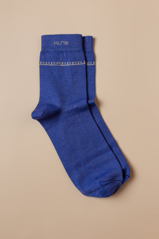 Calcetines Route Baby Alpaca Color Cielo
