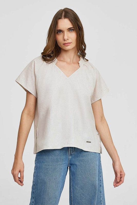 Línea de blusas Wonka Color Beige