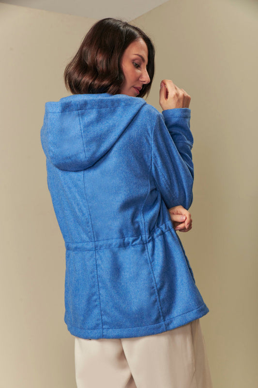Chaqueta Susi Royal Alpaca Color Delfos