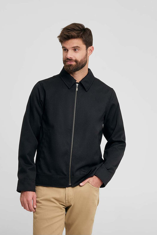 Chaqueta Wallstreet Lana &amp; Baby Alpaca Color Negro