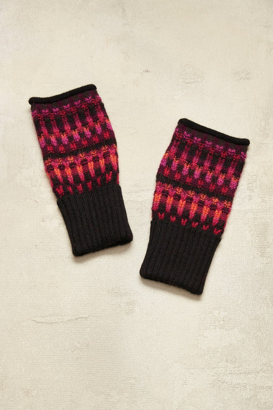 Guantes Rapsody Baby Alpaca Color Burdeos