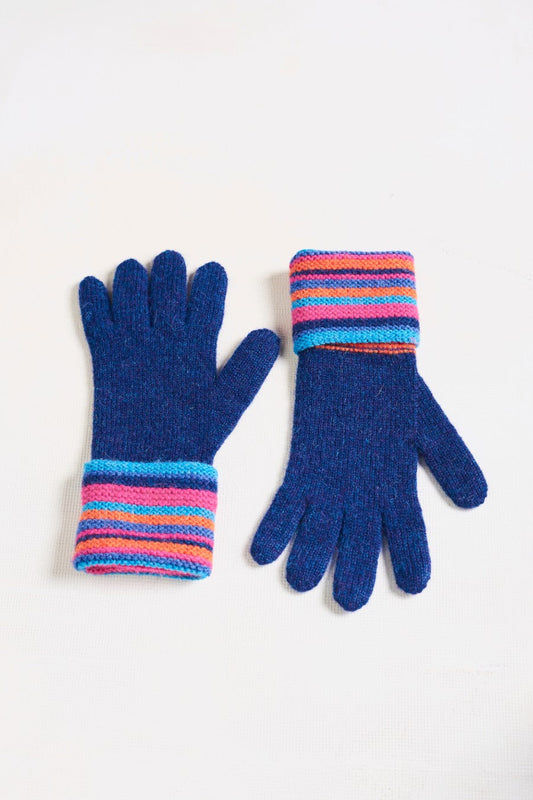 Guantes Solfa Baby Alpaca Color Astral
