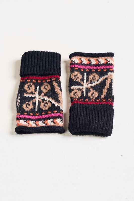 Guantes Selogene Baby Alpaca Color Negro