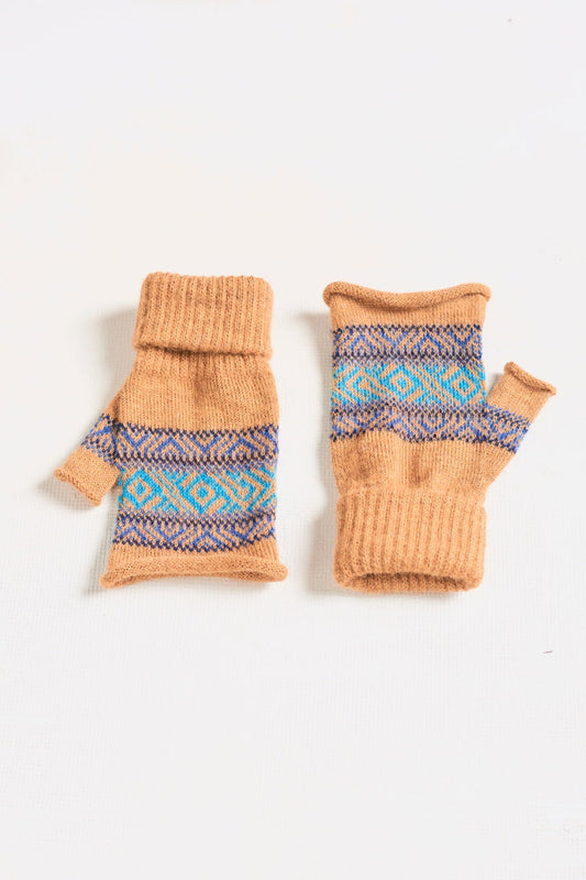 Guantes Sakari Baby Alpaca Color Senape