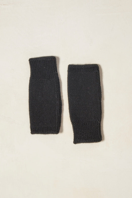 Guantes Sencillos Baby Alpaca Color Negro