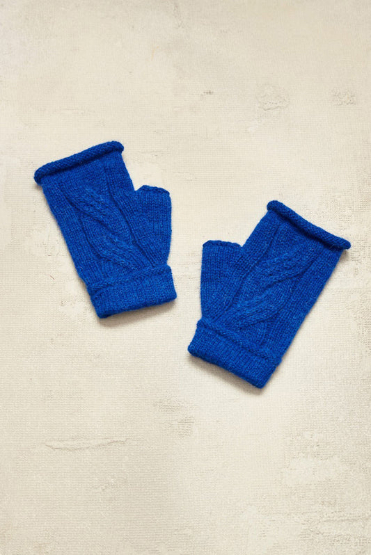 Guantes Rita Baby Alpaca Color Azul