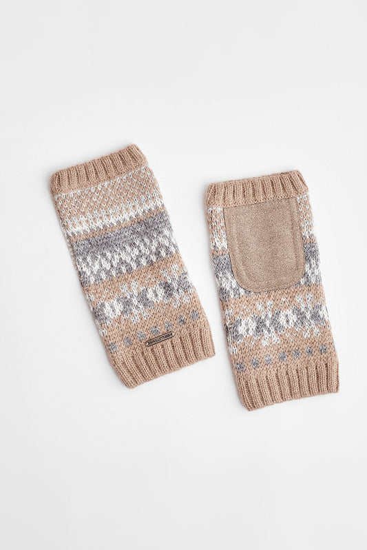 Guantes de látigo de alpaca bebé color rebozuelo