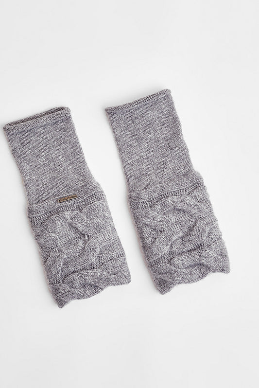 Guantes de invierno Baby Alpaca Color Nuage