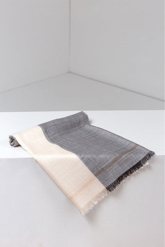Brigitte - Chal de Alpaca y Seda Royal Alpaca y Seda Color Neutro