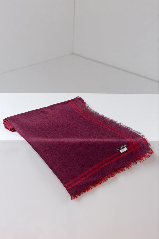 Brigitte - Chal de Alpaca y Seda Royal Alpaca y Seda Color Rojo