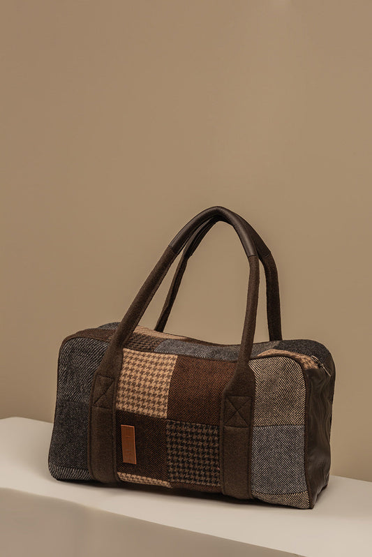 Bolso de Viaje Pequeño Bolso Alpaca &amp; Lana Color Multicolor